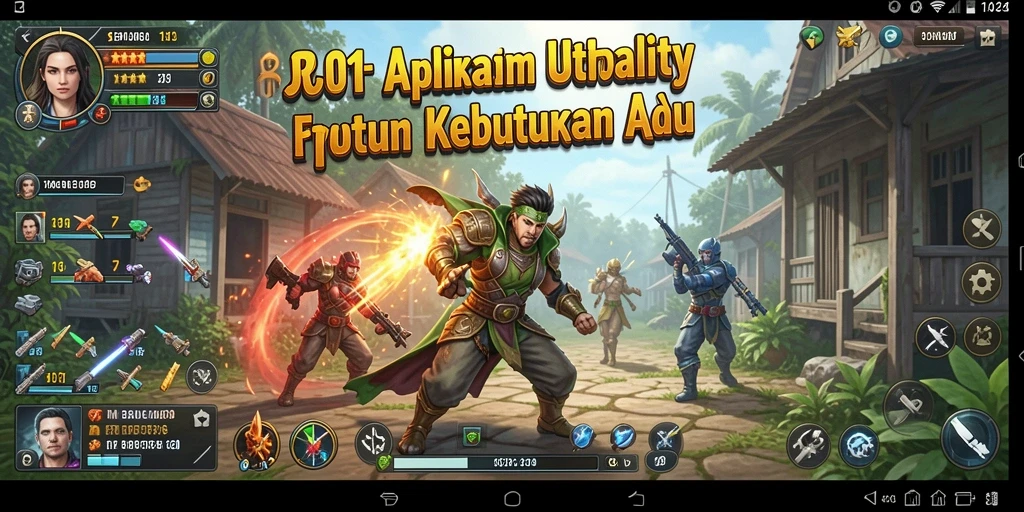 Tampilan antarmuka BARU01 yang user-friendly dan menarik.