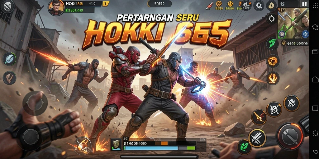 Tampilan seru dari gameplay HOKI65 yang penuh aksi.