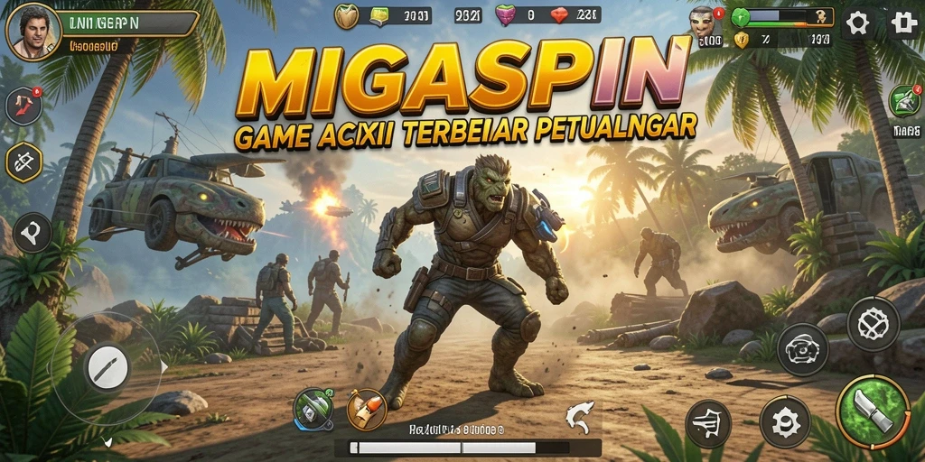 Tampilan menarik dari gameplay <strong>MIGASPIN</strong> yang penuh aksi.