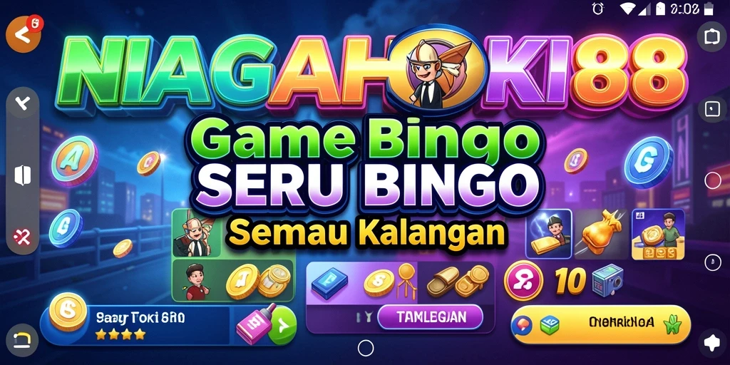 Tampilan gameplay NAGAHOKI88 yang menarik saat bermain bingo.