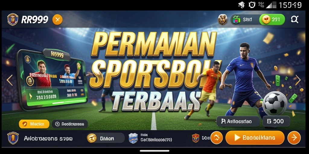 Screenshot gameplay Sportsbook RR999 yang menarik dan interaktif.