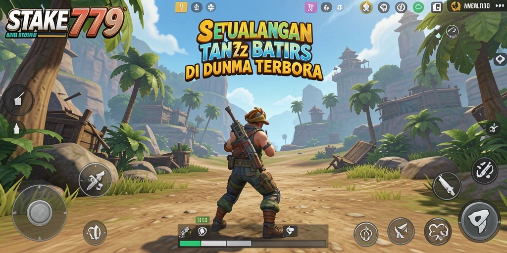 Gameplay STAKE779 yang menampilkan petualangan dunia terbuka.