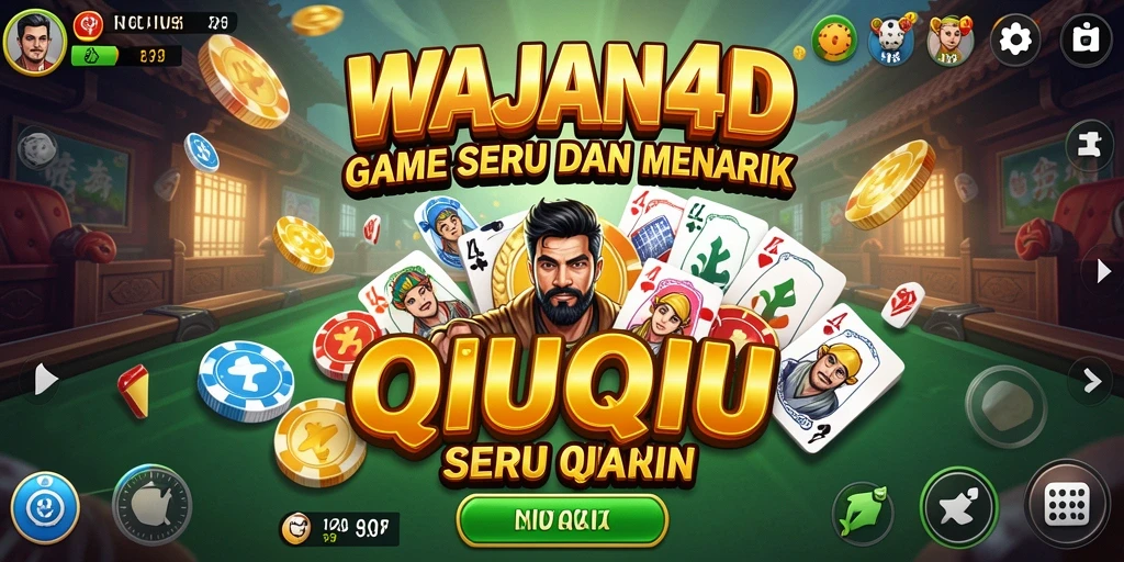 Tampilan gameplay QiuQiu yang mengasyikkan di WAJAN4D.
